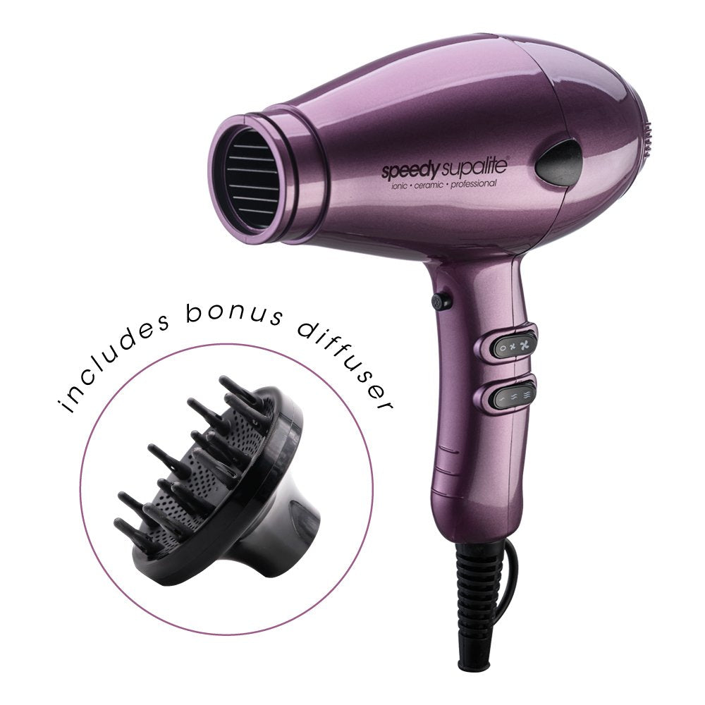 Speedy Supalite Professional Hairdryer - Purple (OOS)
