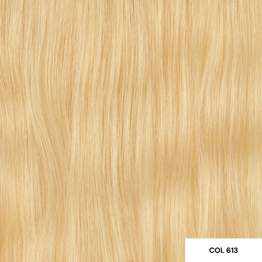 Angel Slimline 3x0.9cm Tape Extensions 20”/50cm 613 LIGHTEST GOLDEN BLONDE