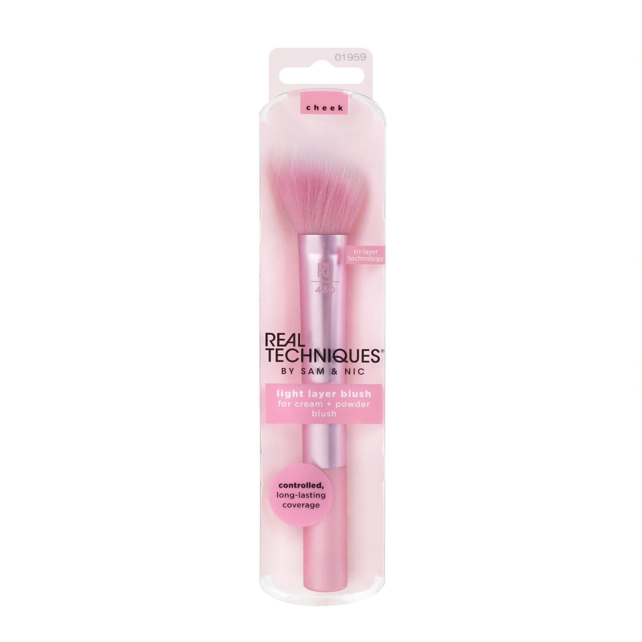 Real Techniques #1959 Light Layer Blush Brush