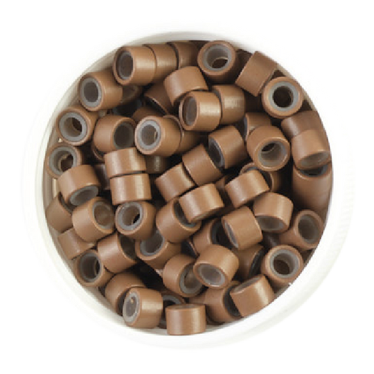 Angel Mini Silicon Beads 4.3x2.5x3mm 1000pk Bottle Light Brown #11