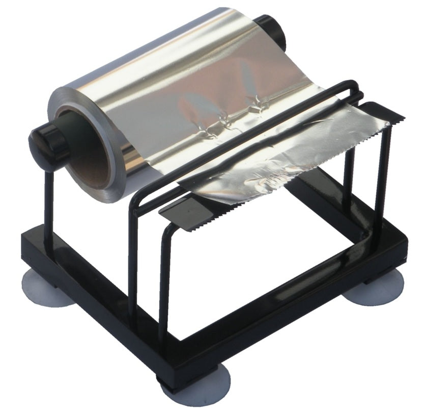 AMW Foil Dispenser Black aluminium foil roll dispenser