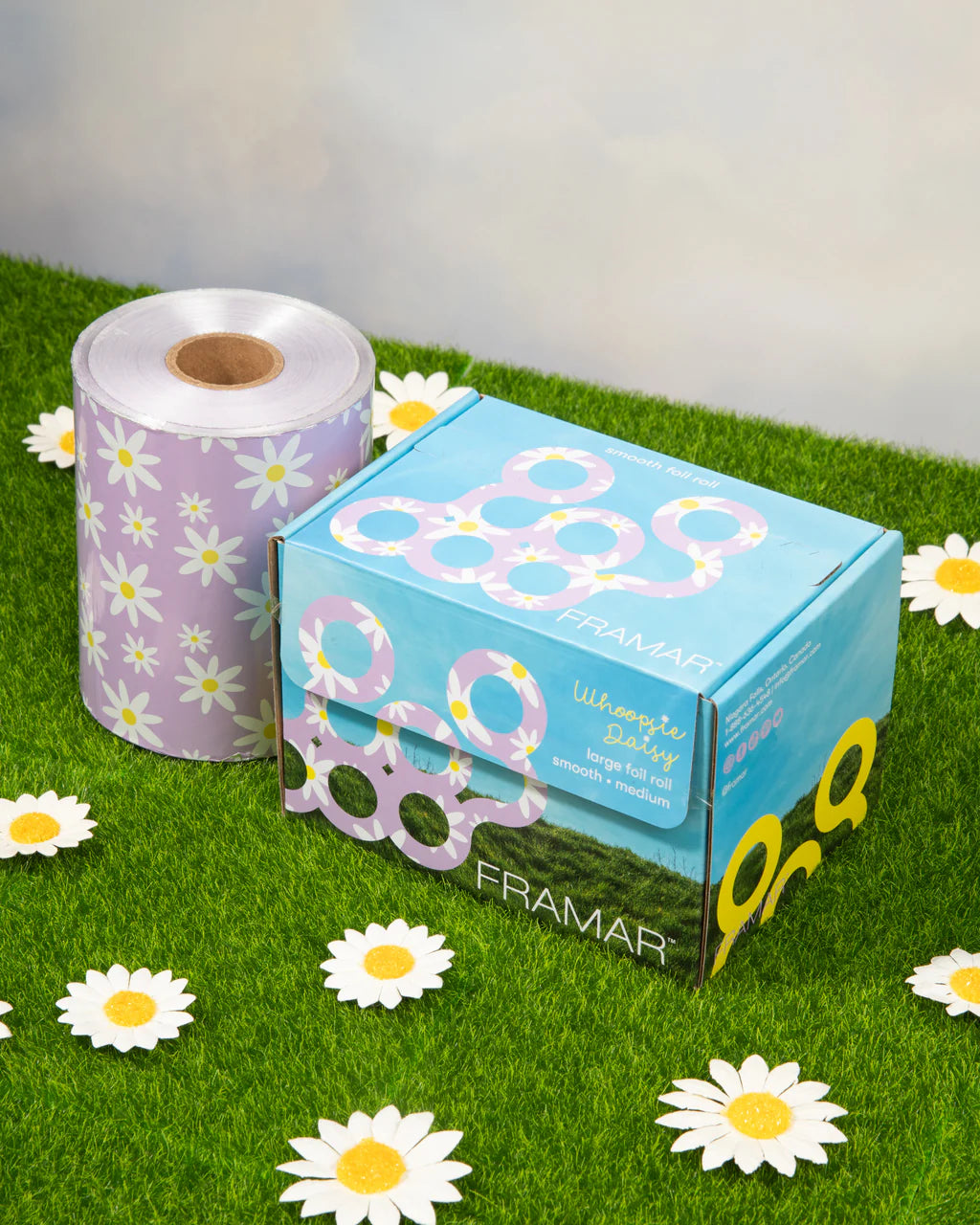 FRAMAR Embossed Roll Whoopsie Daisy (320ft) - 12.7cm x 97.5mtr