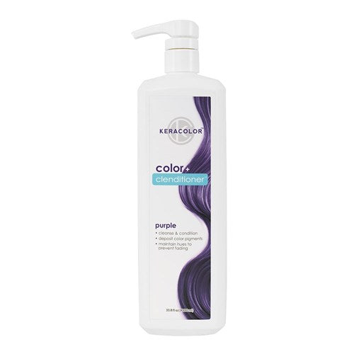 Keracolor Colour + Clenditioner Purple - 1 Litre