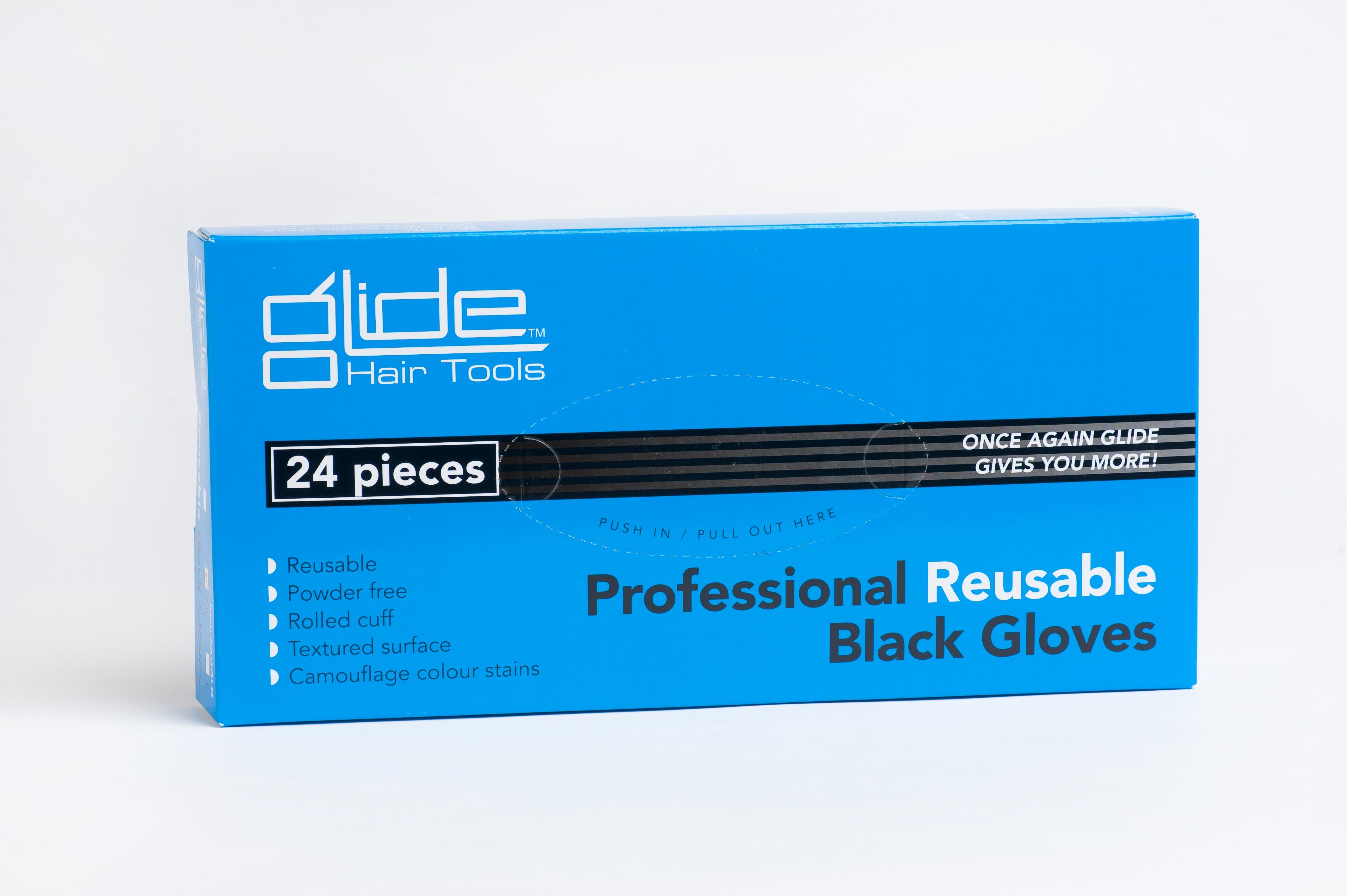 Glide Gloves Latex 24 pieces Medium