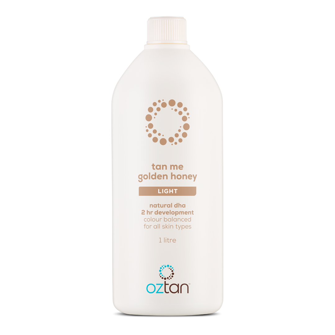 OzTan Golden Honey Light 7% DHA 1L