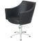 Layla DIAMOND STITCHING - WHITE 5 Star Hydraulic Black Upholstery