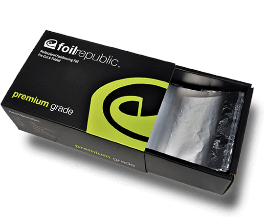 Foil Republic Premium Grade Pre-Cut & Folded Hairdressing Foil 12cm x 20cm