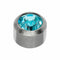 Caflon March Silver Mini Birthstone Uncarded