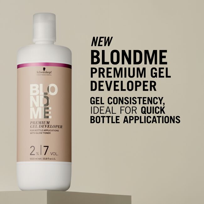 Schwarzkopf BLONDME PREMIUM GEL DEVELOPER 2%  - 7 VOL 1000ml