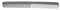 Leader Carbon #275 Long Cutting Comb Wide Teeth - 218mm