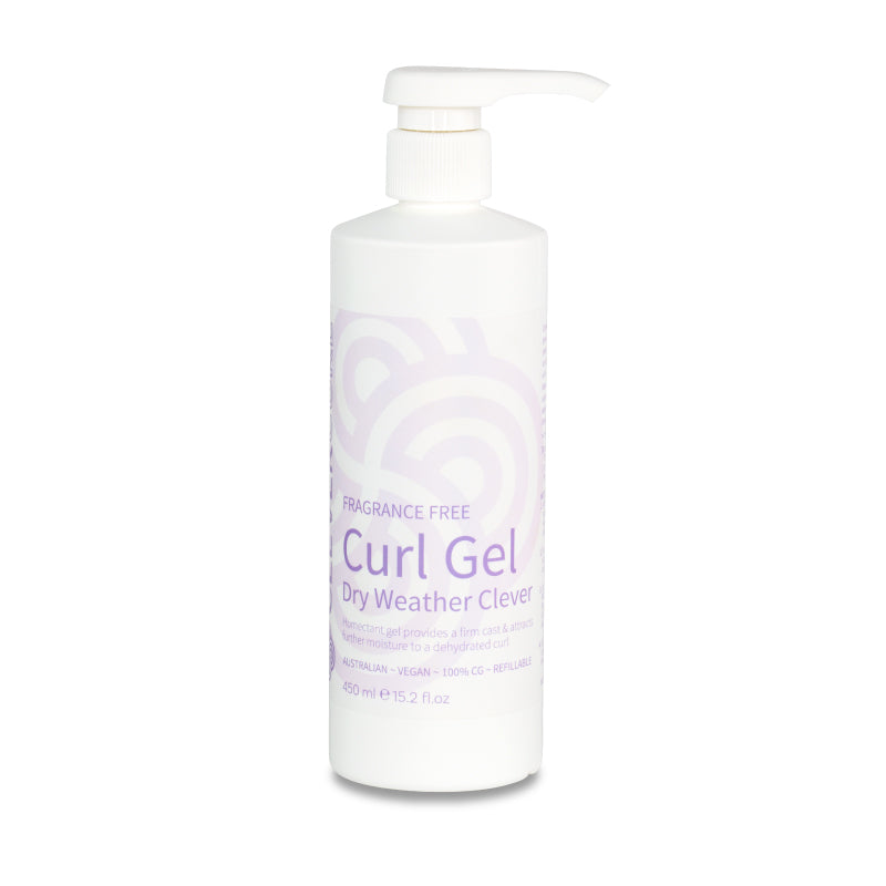 Fragrance Free Clever Curl Dry Weather Gel 450ml [DEL]