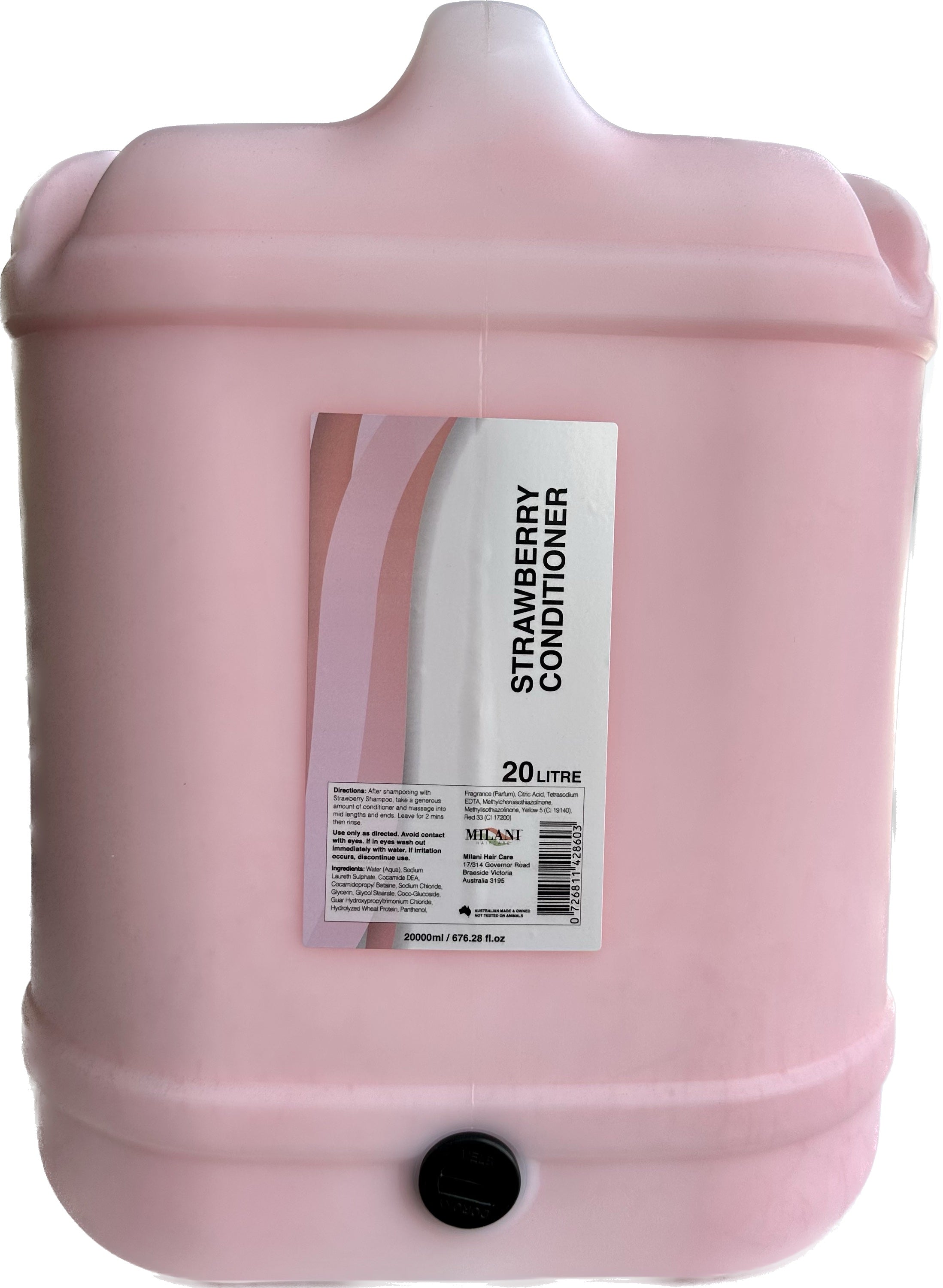 Milani Haircare Strawberry Conditioner 20 Litre