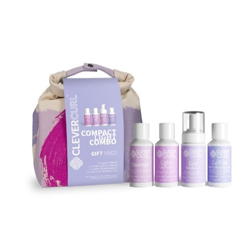 Clever Curl Compact Light Combo (with free travel bag) - Pack 8