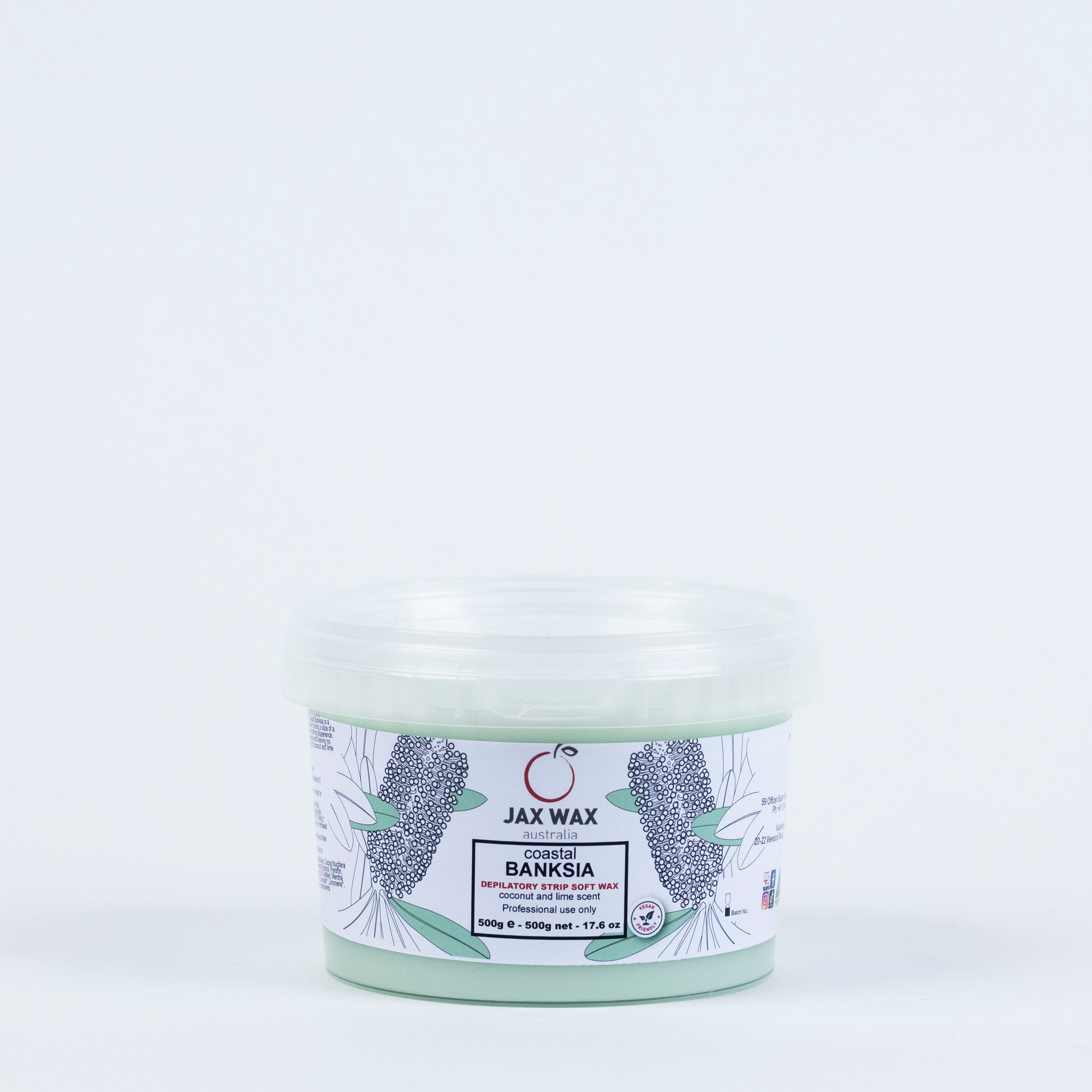 Jax Wax Coastal Banksia Strip Wax 500gm