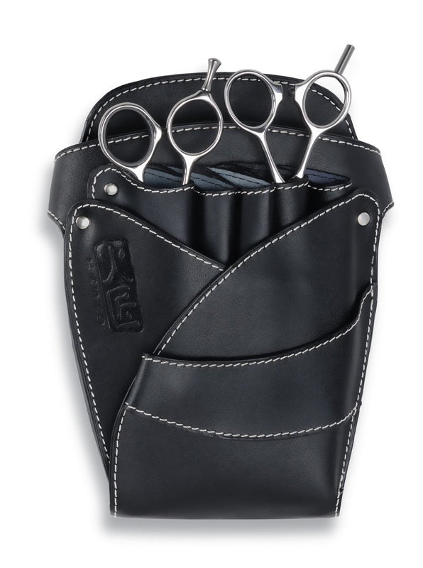 Kasho 5 Scissor Large Hard Leather Hip Holster (G)