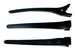AMW PLASTIC SECTIONING CLIP MAXI GRIP BLACK PACK OF 8 [DEL]