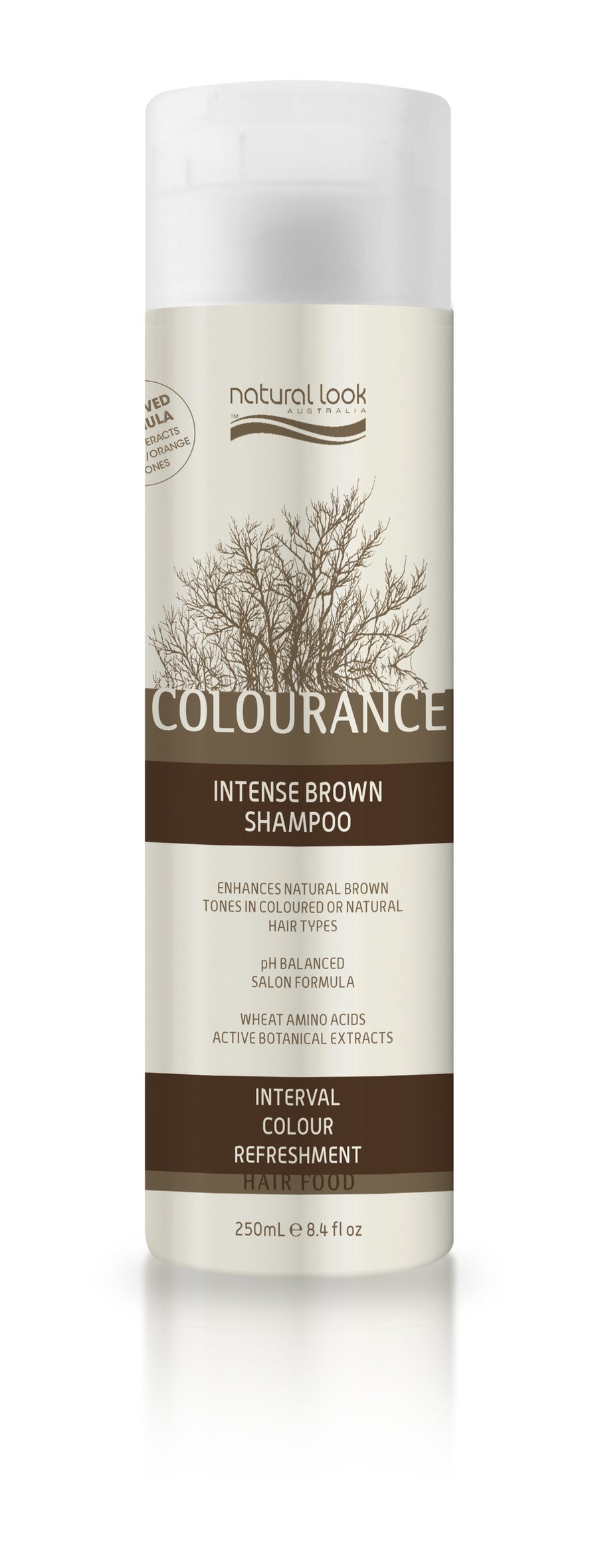 Natural Look Colourance Intense Brown Shampoo 250ml