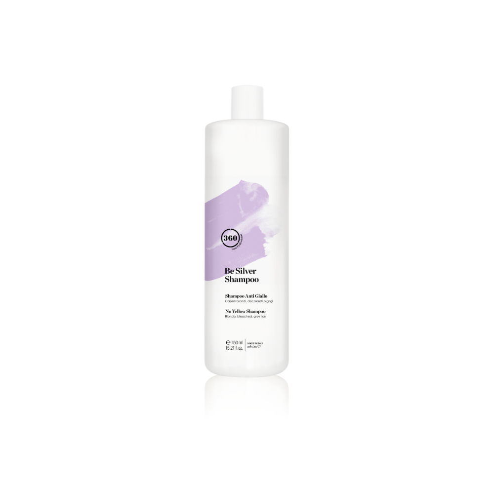 360 BE SILVER SHAMPOO 450ml