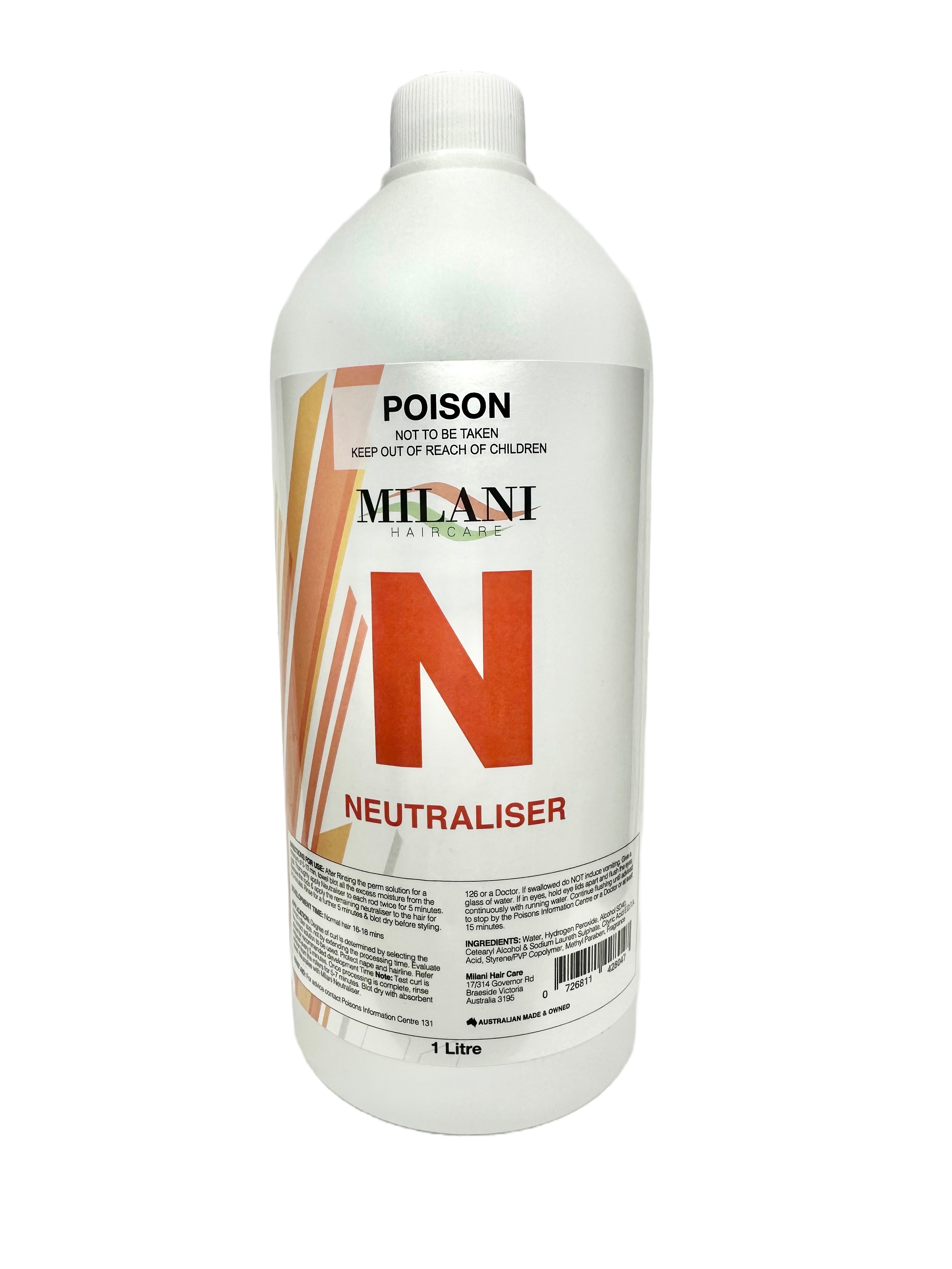 Milani Haircare Neutraliser 1 Litre