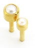 Caflon Blu White Pearl Gold Reg Carded