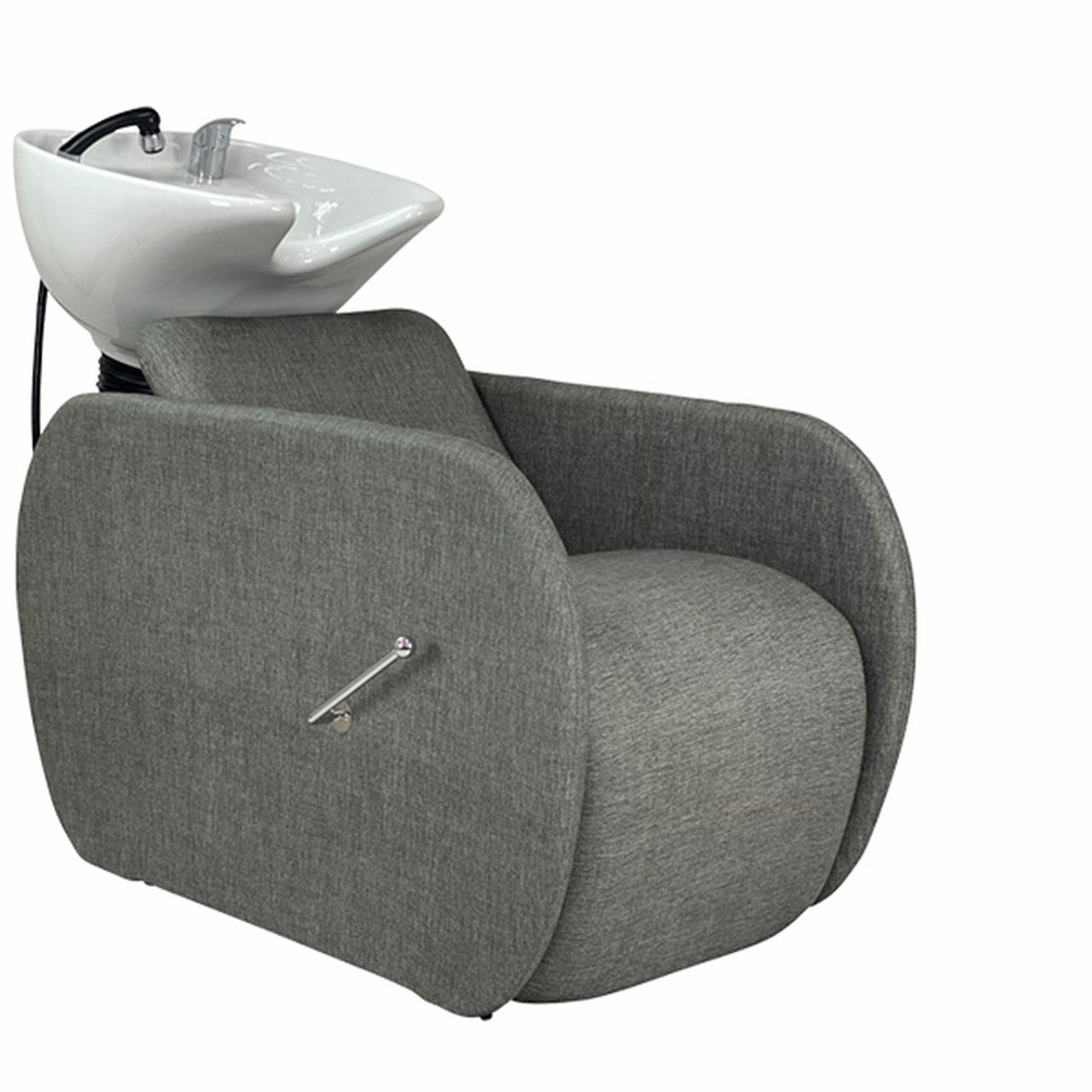 Oslo GREY Upholstery Shampoo Unit - White Ceramic Basin