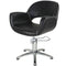 Eva - CHROME 5 Star Hydraulic Black Upholstery