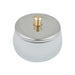 HAWLEY LARGE FROSTED DAPPEN DISH WITH METAL LID [OOS]