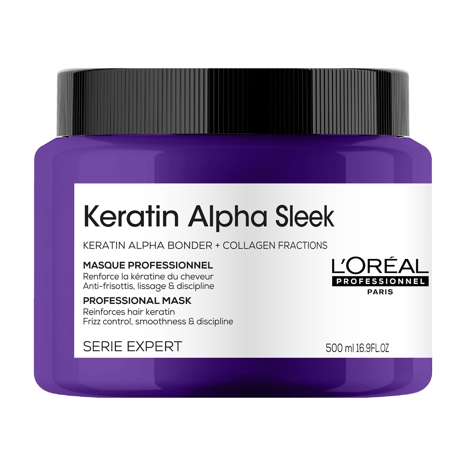 L'Oreal Serie Expert Keratin Alpha Sleek Mask Technical 500ml