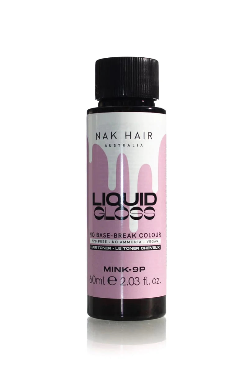 NAK Liquid Gloss Mink 60ml - 9P Palest Blonde Pearl