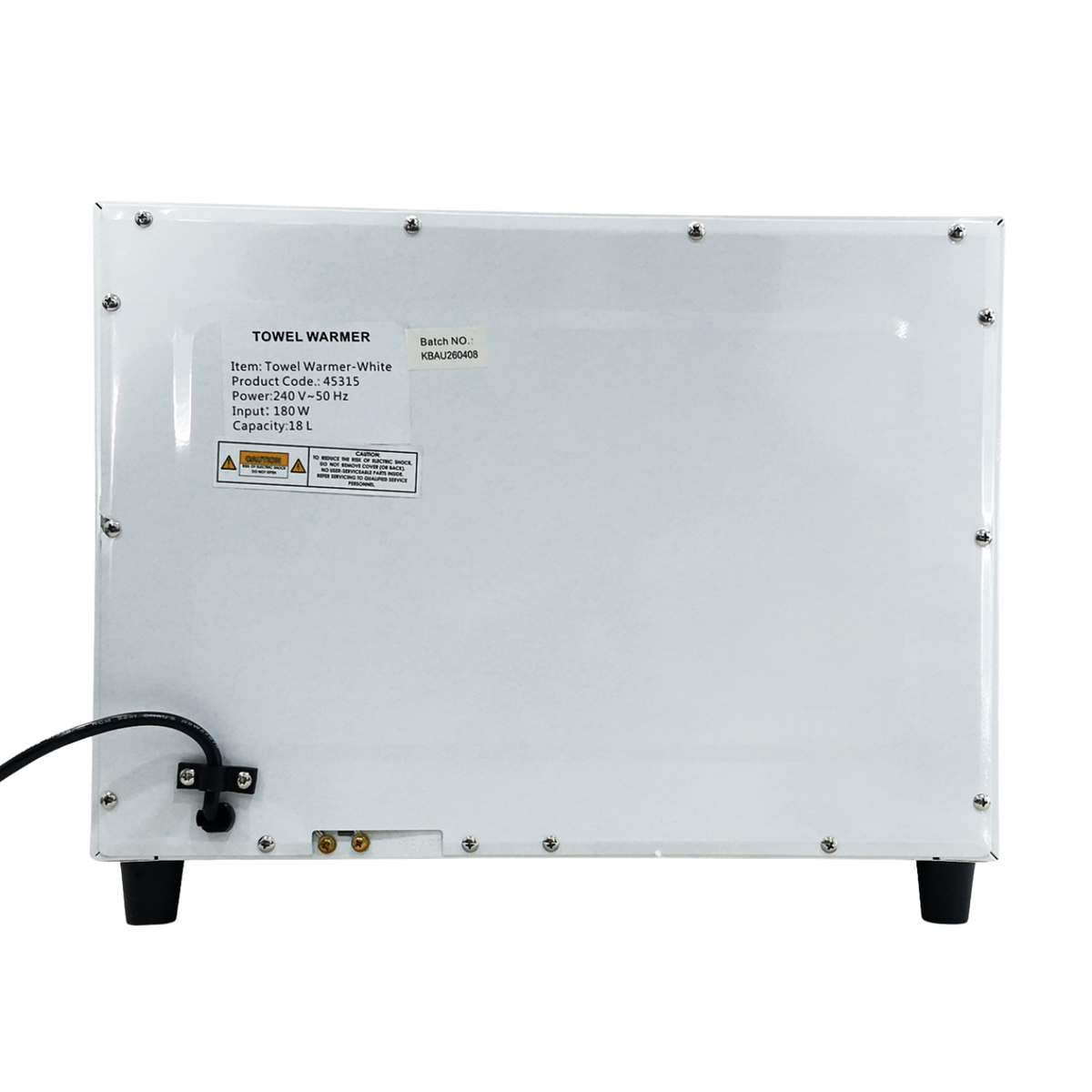 Towel Warmer White (Single)