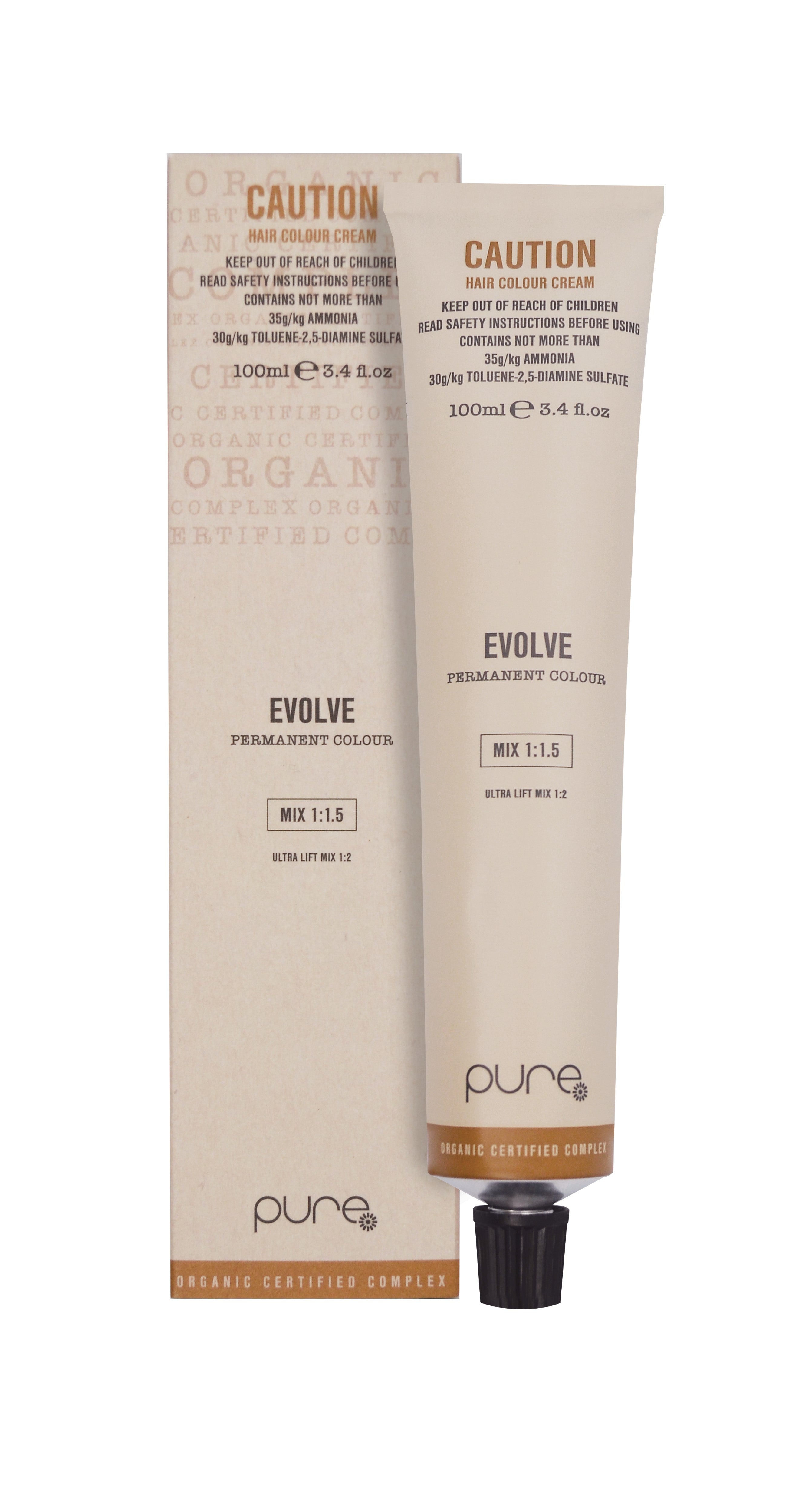 PURE EVOLVE Natural Black 100ml 1.0 [OOS]