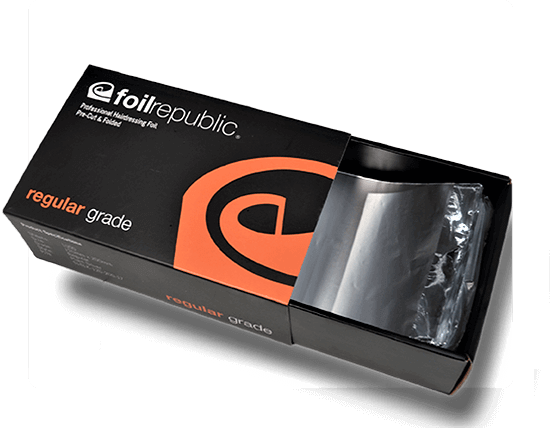 Foil Republic Regular Grade Pre-Cut & Folded Hairdressing Foil 12cm x 20cm