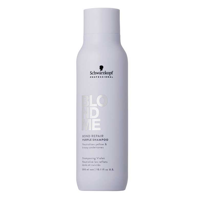 Schwarzkopf BLONDME BOND REPAIR PURPLE SHAMPOO 300ml
