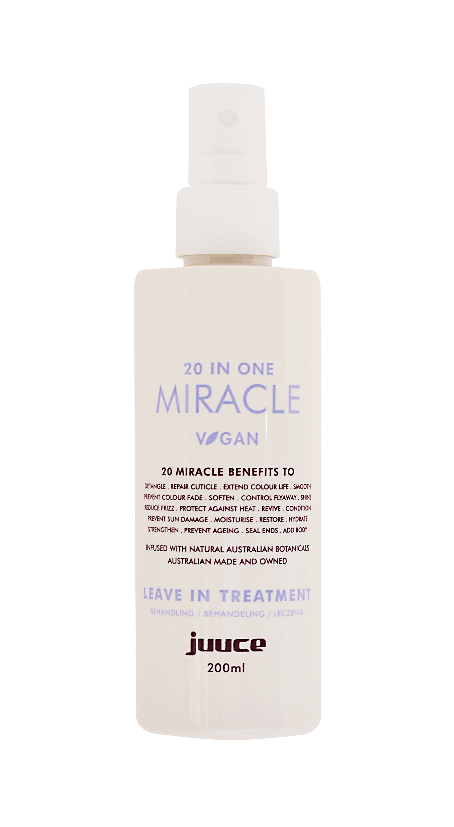 Juuce 20 IN 1 MIRACLE Leave-in SPRAY 200ML