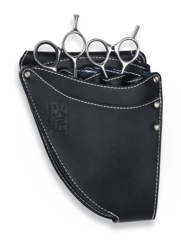 Kasho 4 Scissor Small Hard Leather Hip Holster (F)