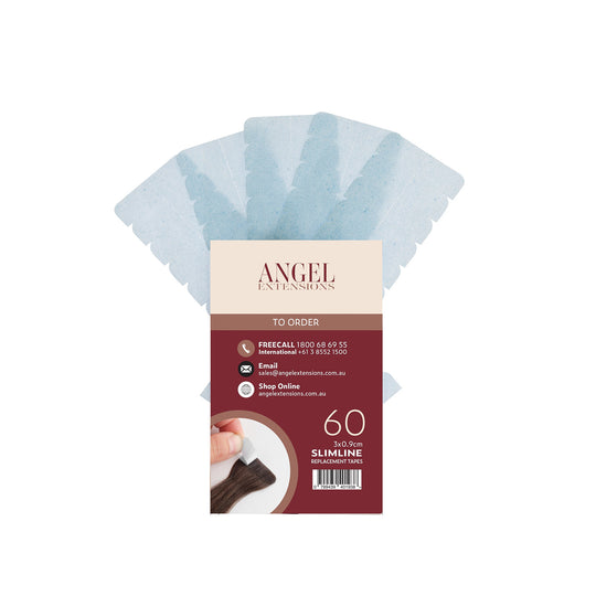 Angel Replacement Tapes Slimline Size 3x0.9cm 60pk