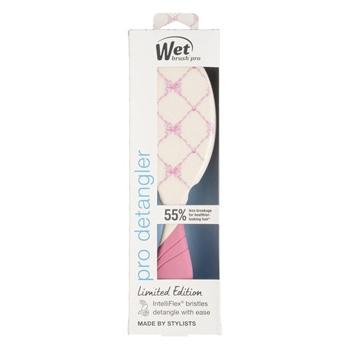 WetBrush Pro Pink Bows on Bows