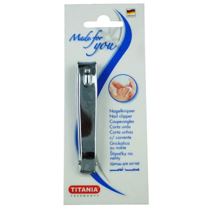 Nail Clipper Large Curved Stainless Steel