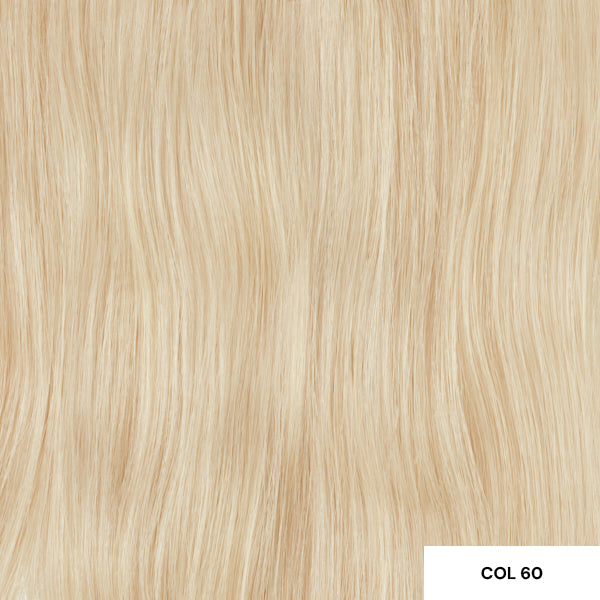 Angel Slimline 3x0.9cm Tape Extensions 20”/50cm 60 PLATINUM BLONDE