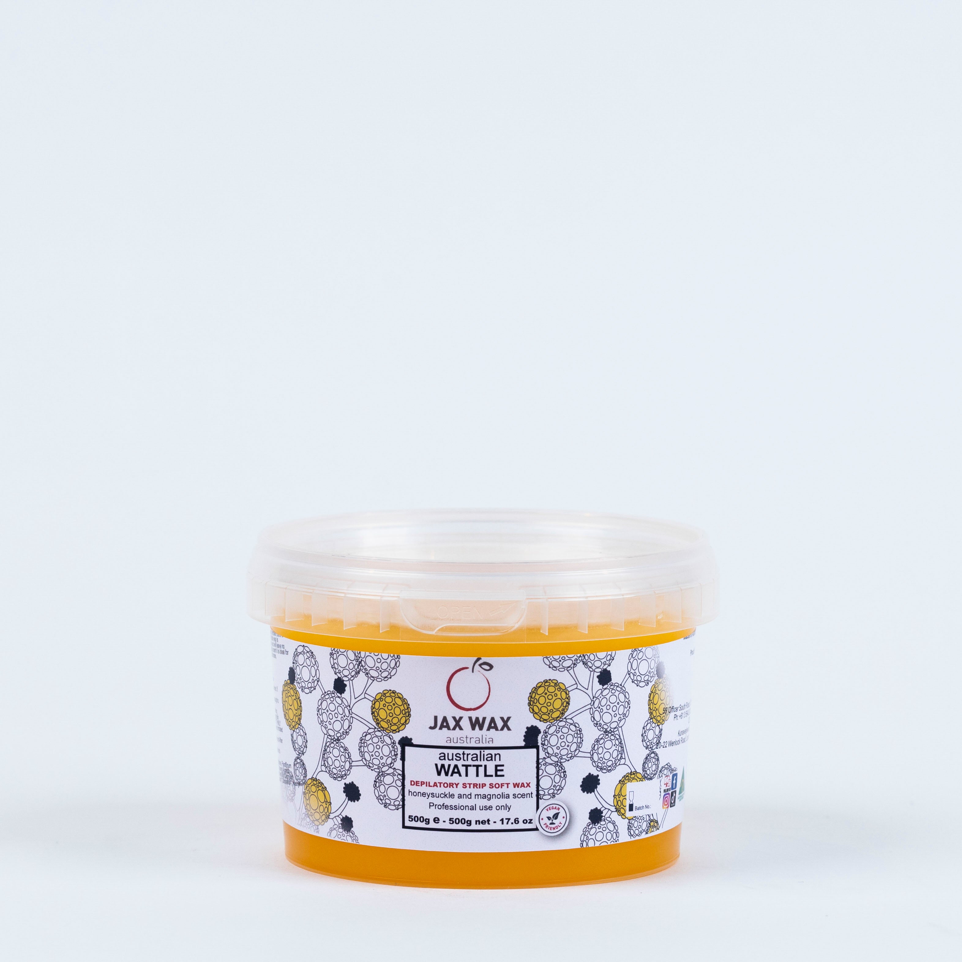 Jax Wax Australian Wattle Strip Wax 500gm