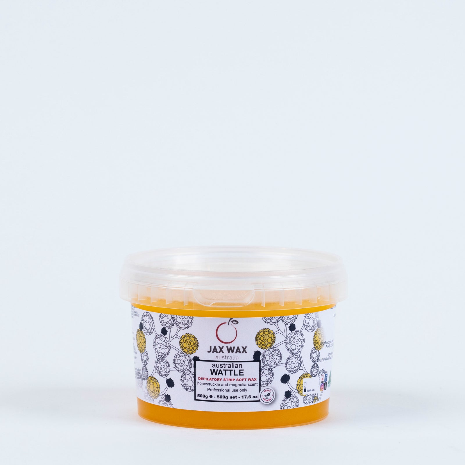 Jax Wax Australian Wattle Strip Wax 500gm