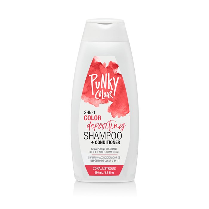 Punky 3-In-1 Shampoo - Coralustrous 250ml