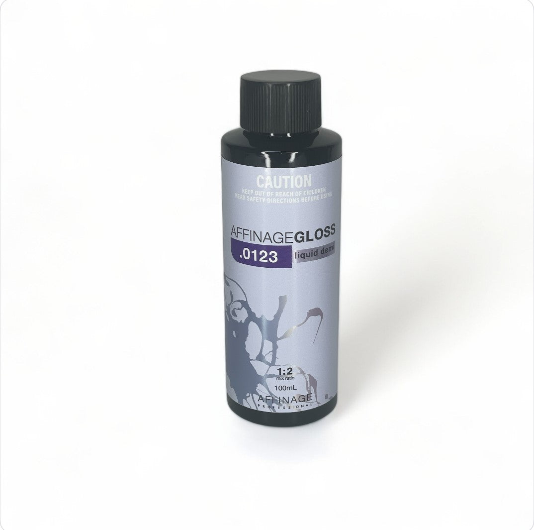 Affinage Gloss Liquid Demi .0123 Cool Beige 100ml
