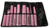 EuroStil Set of 9 Professional _Stylist Combs - Purple