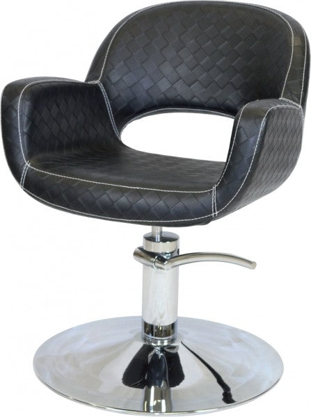 Eva - CHROME Disc Hydraulic Black Upholstery