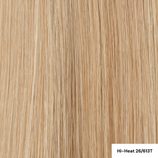 Angel Madison Ponytail Clip 50cm/20" 26/613T LIGHT GOLDEN BLONDE + LIGHTEST GOLDEN BLONDE TIPS