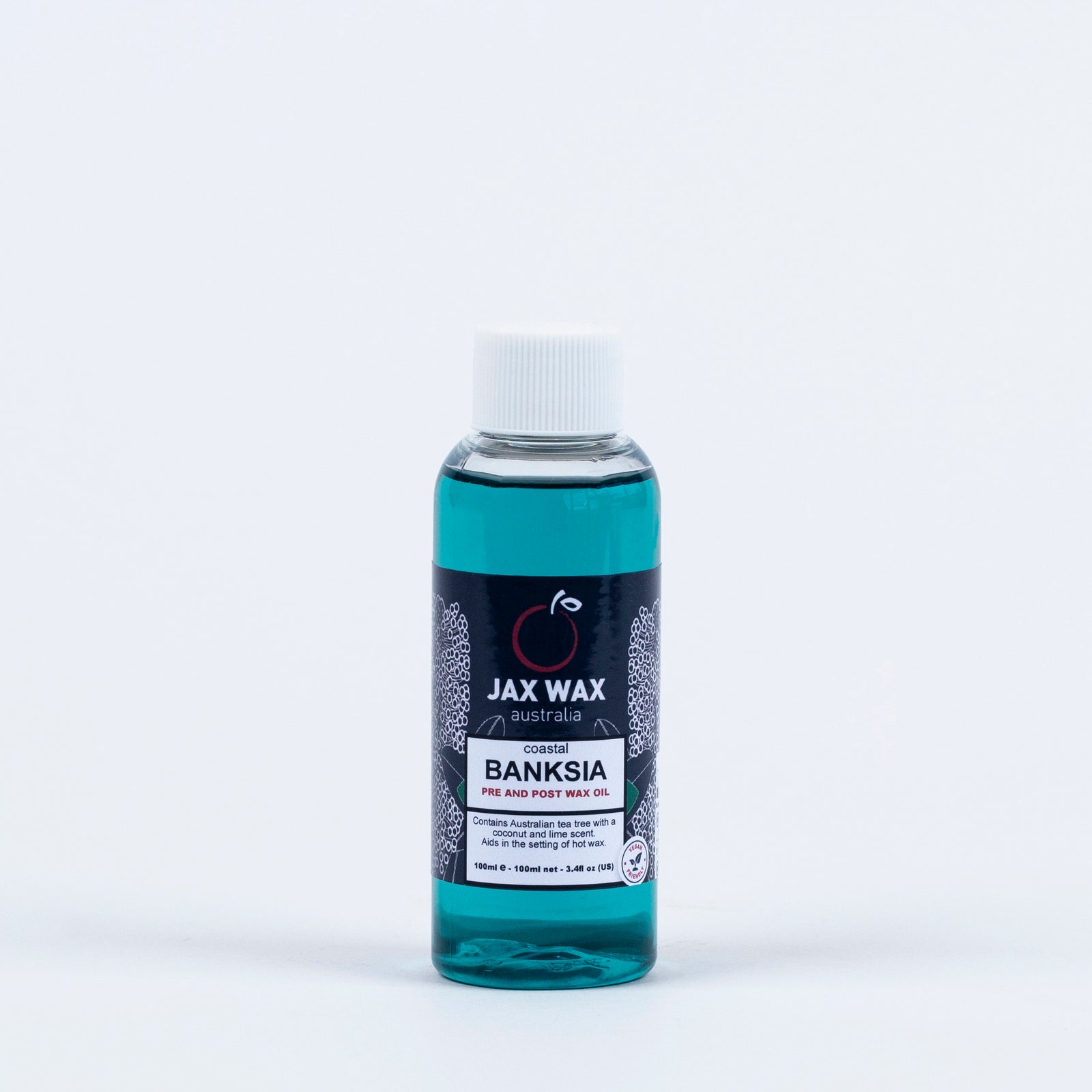 Jax Wax Coastal Banksia Pre & Post Wax Oil Disc Cap 100ml
