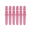 LuminArt Crocodile Clip Pink 6pk