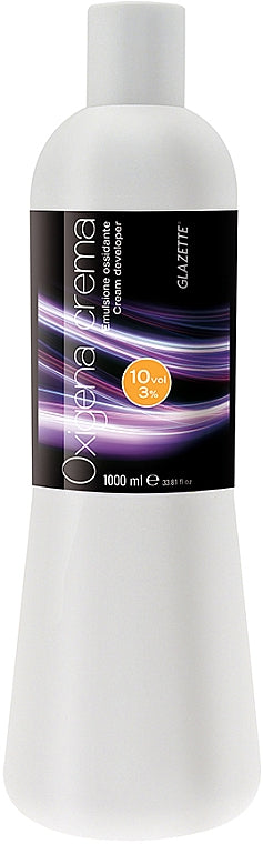 Glazette 3D Oxigena Crema - Oxidising Emulsion - 10 Vol 1L