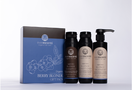 EverEscents Organic Blonde Christmas Trio Gift Pack